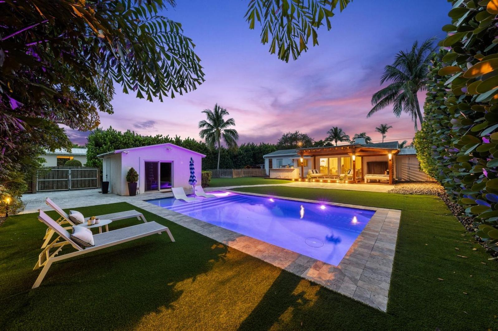 デルレイビーチ Casa Azureヴィラ エクステリア 写真