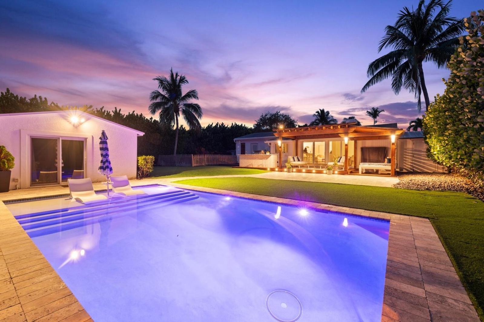 デルレイビーチ Casa Azureヴィラ エクステリア 写真